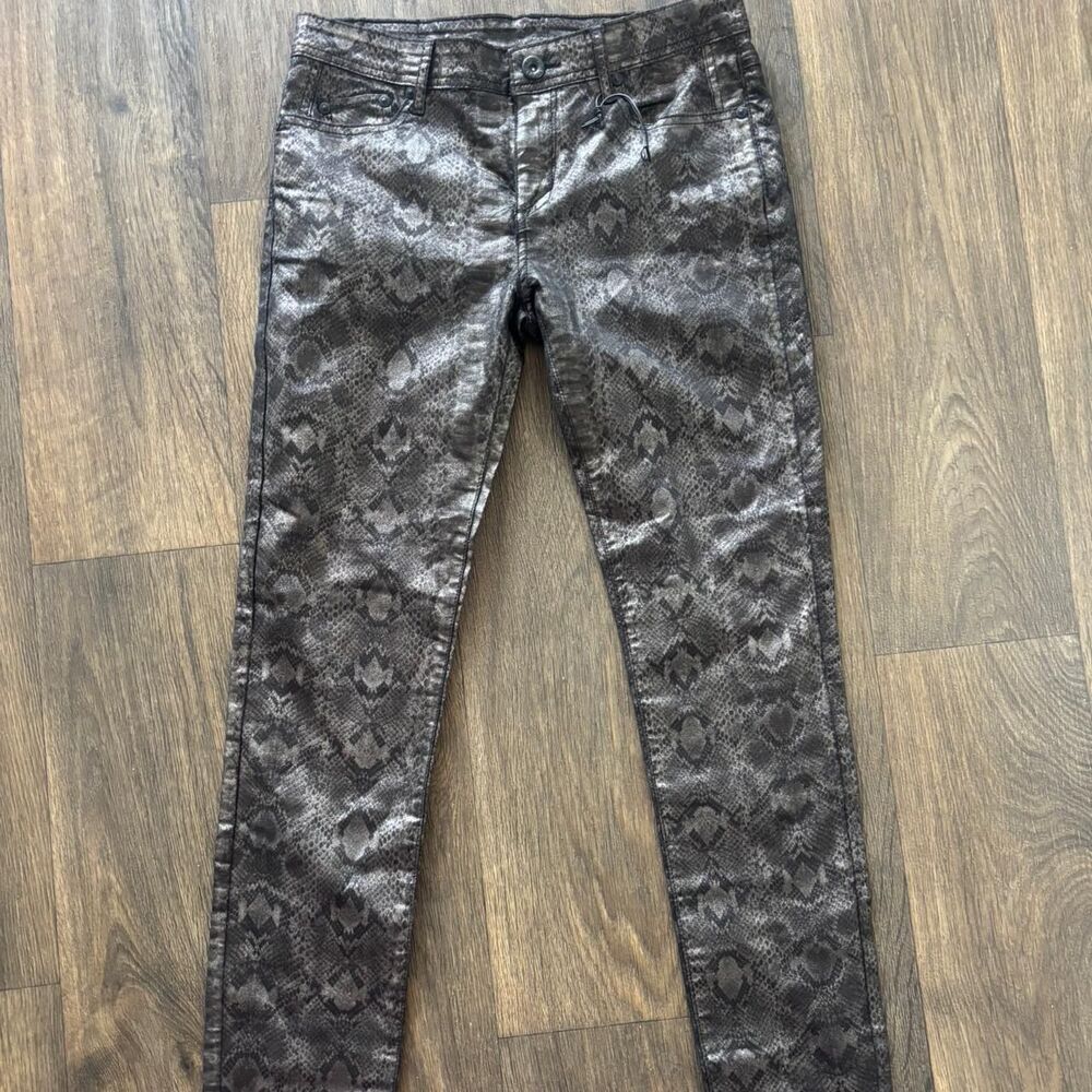 Unbranded Women's Black and Brown Jeans